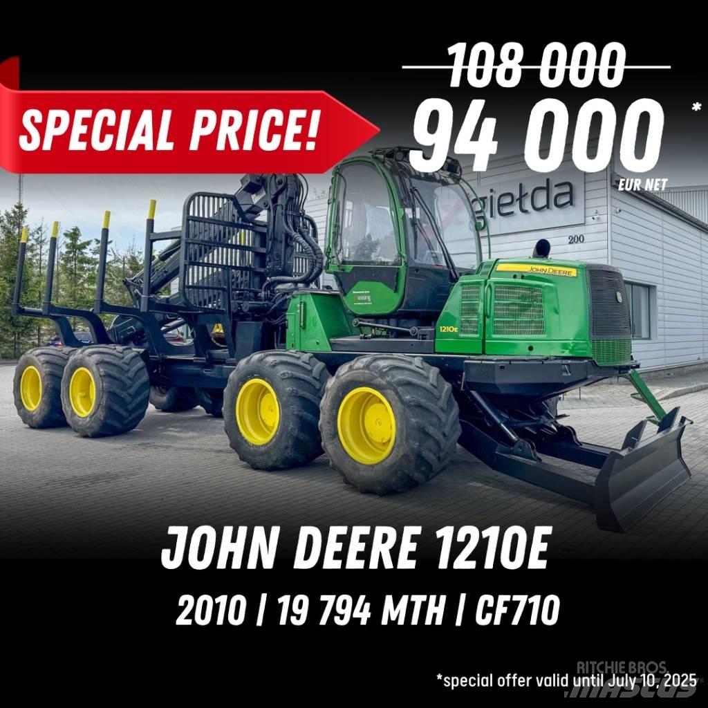 John Deere 1210E Transportoare