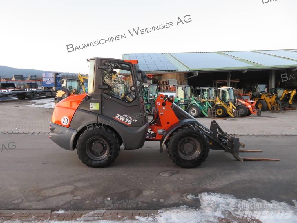 Hitachi ZW 75 Incarcator pe pneuri