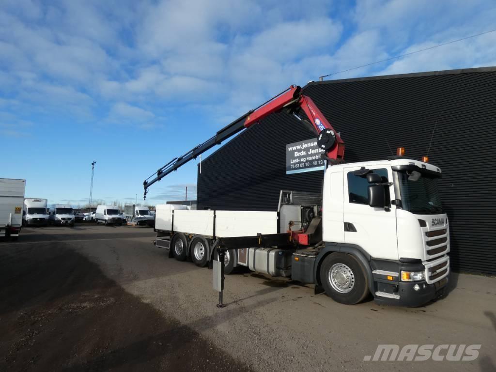 Scania G 450 Camioane cu macara