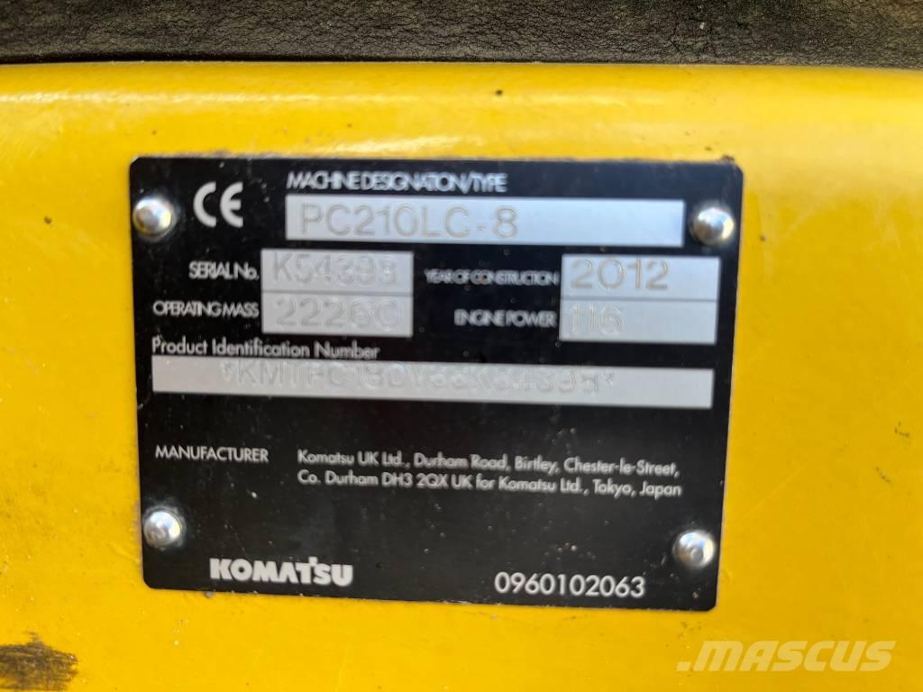 Komatsu PC 210 LC-8 Excavatoare pe șenile
