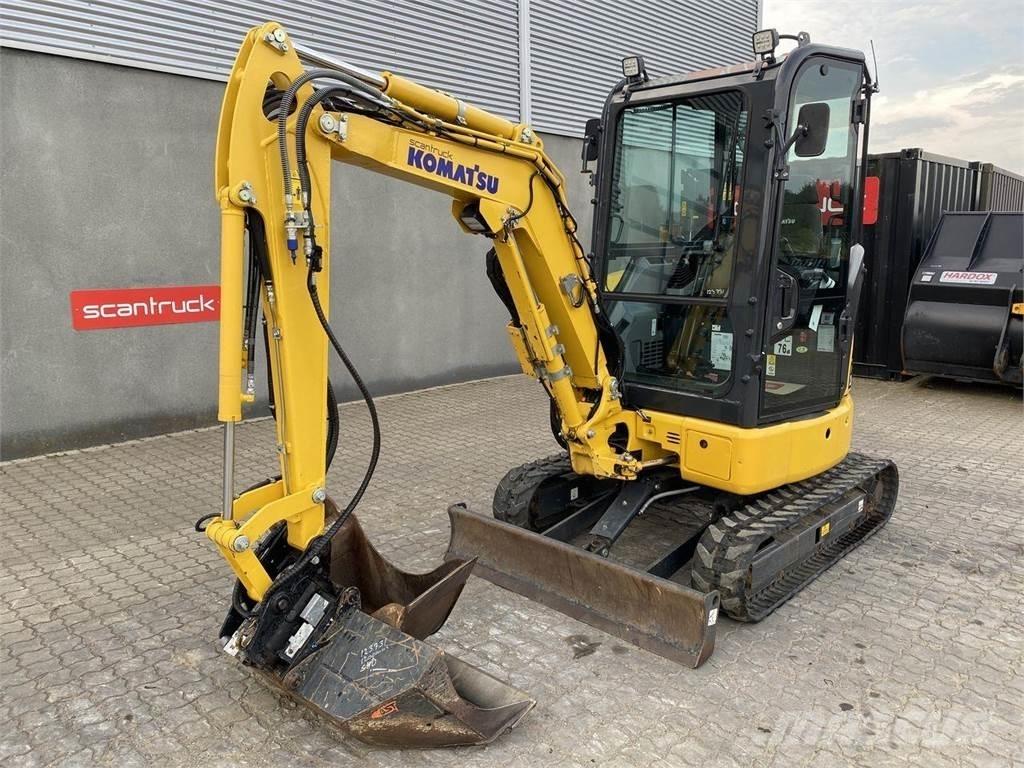Komatsu PC24MR-5 Excavatoare cu roti