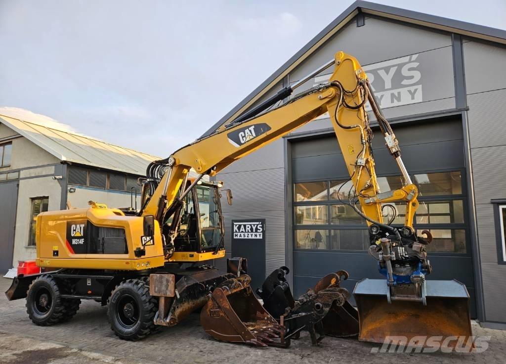CAT M 314 Excavatoare cu roti