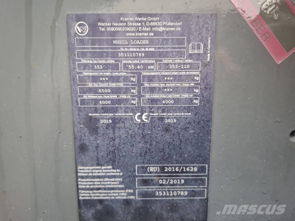 Kramer 5085 Incarcator pe pneuri