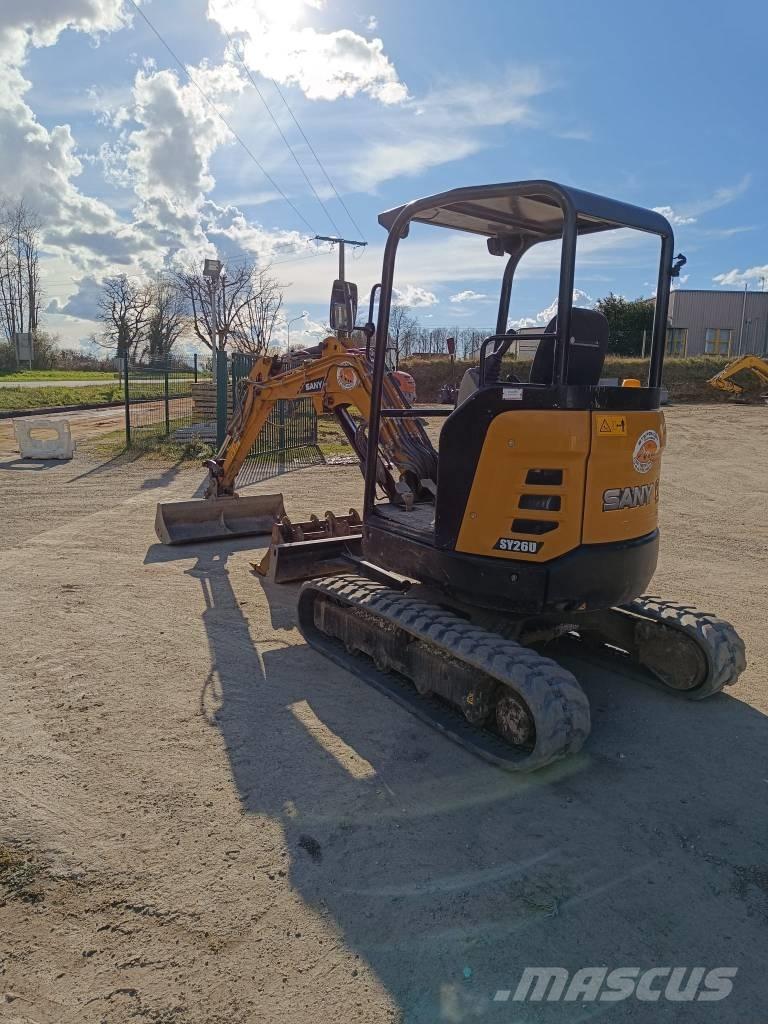 Sany SY 26 U Mini excavatoare < 7t