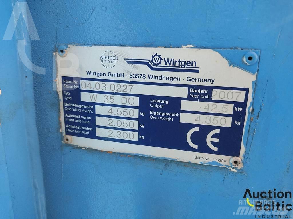 Wirtgen W35DC Utilaje asfalt cu freze reci