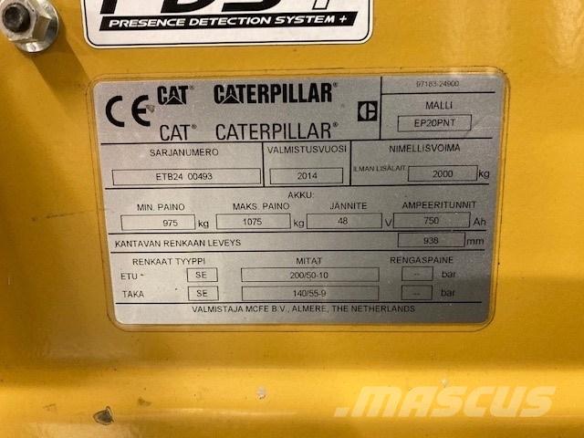 CAT EP20PNT Stivuitor electric