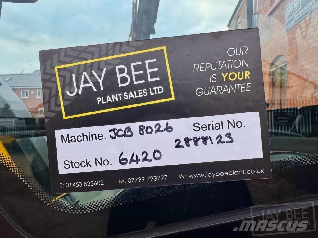 JCB 8026 CTS Mini excavatoare < 7t
