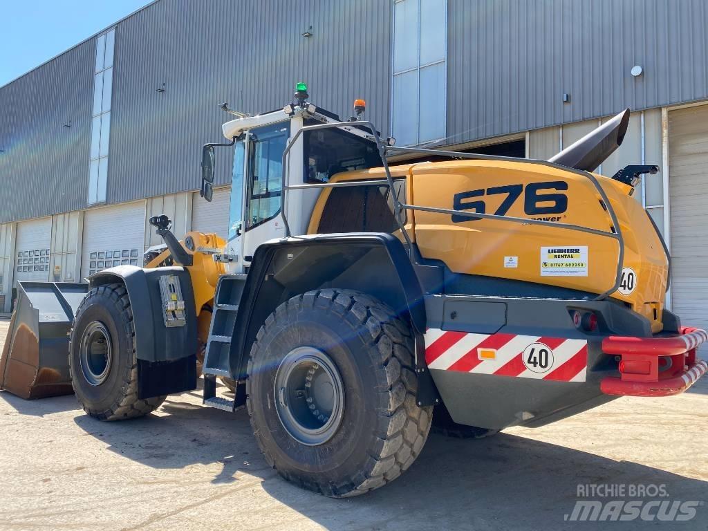 Liebherr L 576 Incarcator pe pneuri