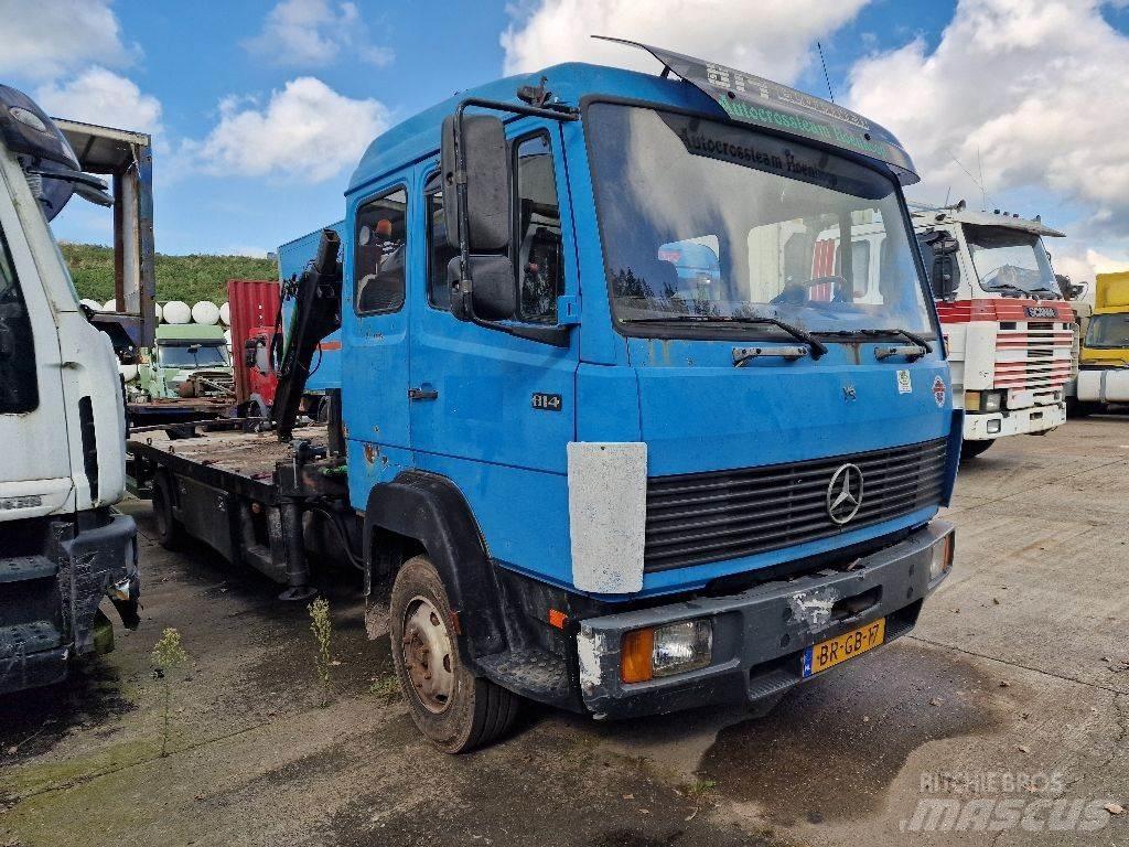 Mercedes-Benz 814 Camioane platforma/prelata