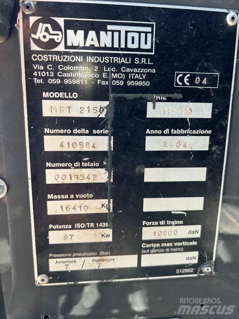 Manitou MRT 2150 Stivuitoare telescopice