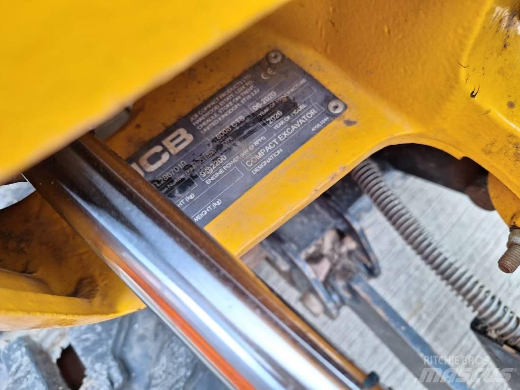 JCB 8008 Mini excavatoare < 7t