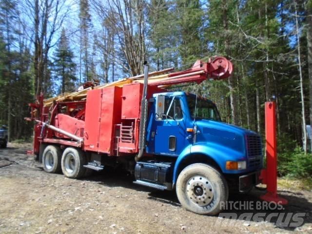 Bucyrus-Erie 22W Sisteme de forare a puturilor de apa