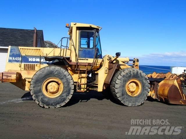 Komatsu WA 450 Incarcator pe pneuri
