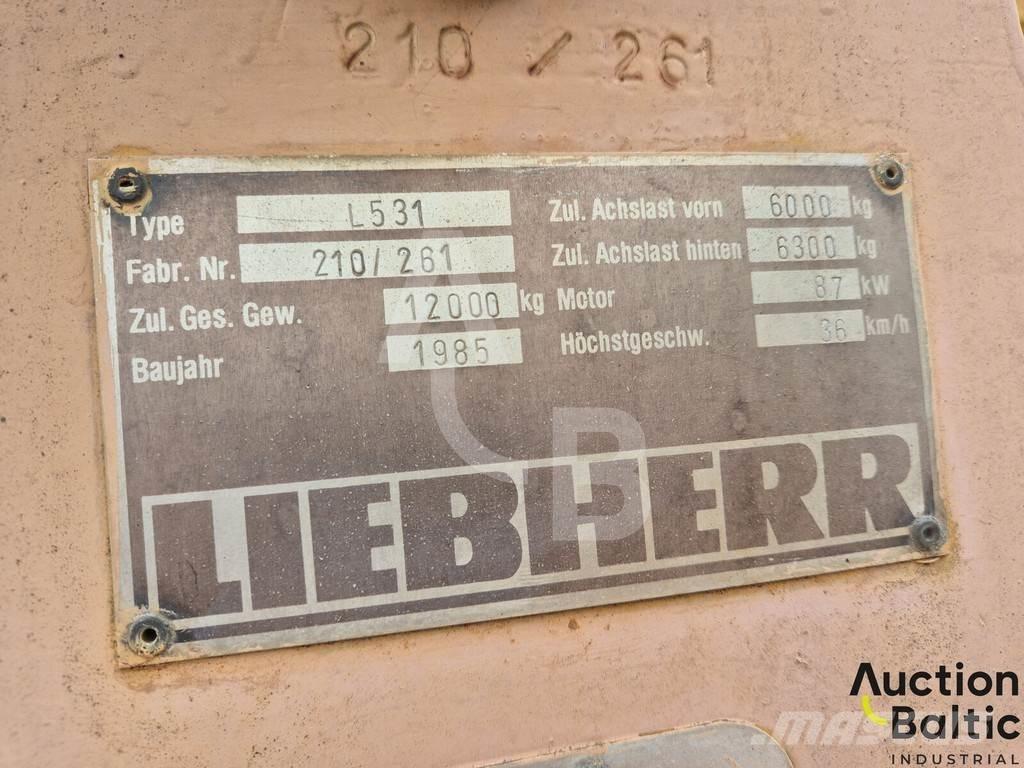 Liebherr L 531 Incarcator pe pneuri