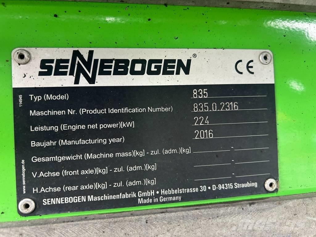 Sennebogen 835 M Paleta de manipulare