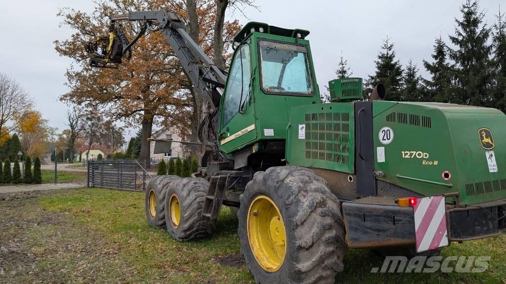 John Deere 1270 D Combine forestiere