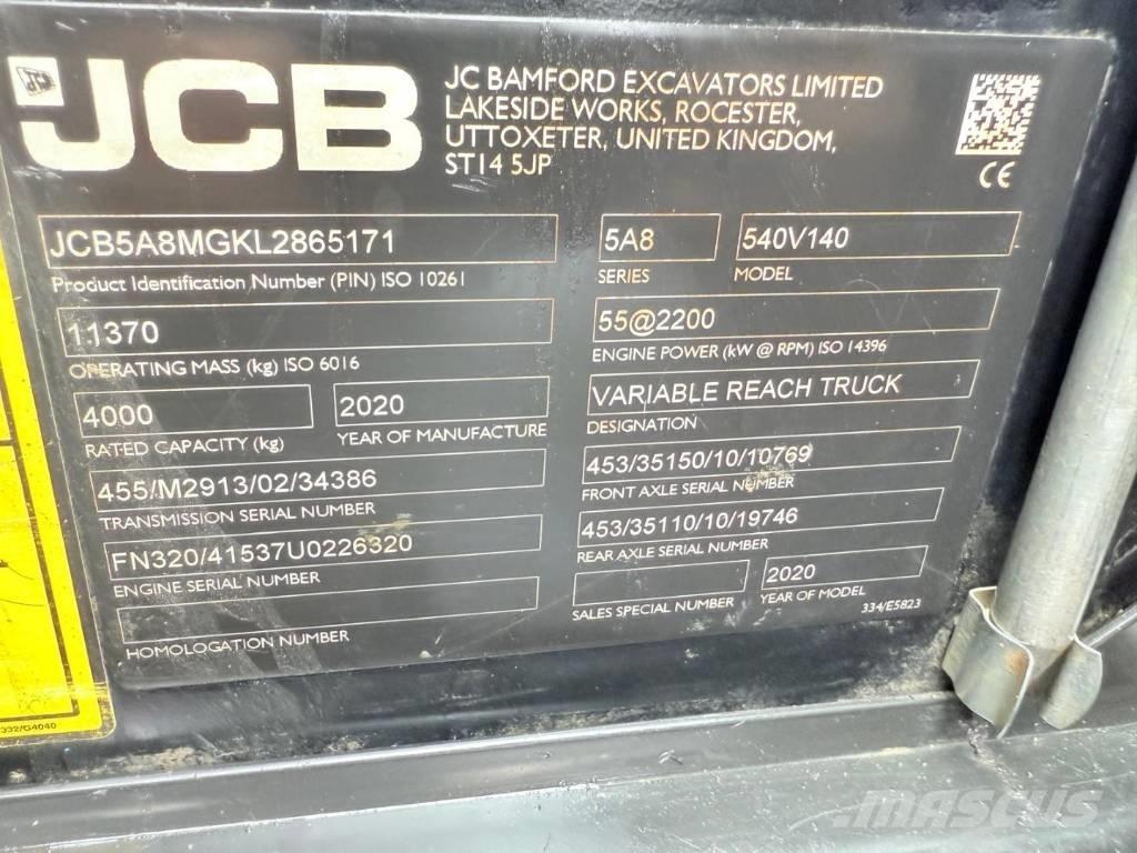 JCB 540-140 Stivuitoare telescopice