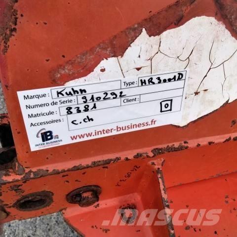 Kuhn HR3001D Grapa si pluguri rotative