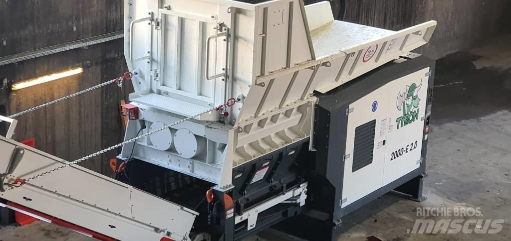 Haas 2000 E-XL Masina de tocat deseuri