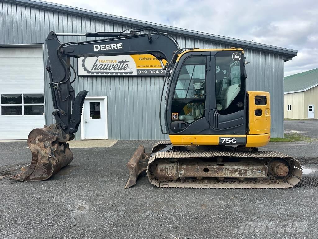 John Deere 75G Excavatoare pe șenile
