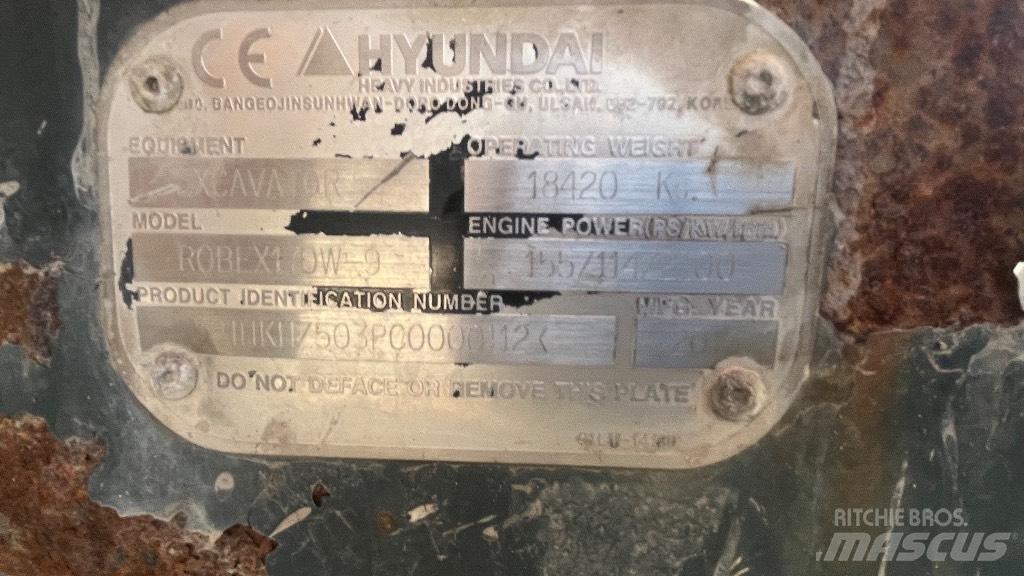 Hyundai Robex 170w-9 Excavatoare cu roti
