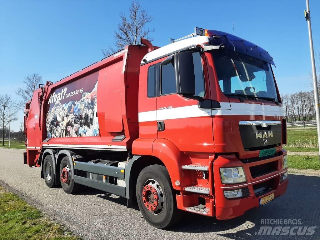 MAN tga 26.320 Camion de deseuri