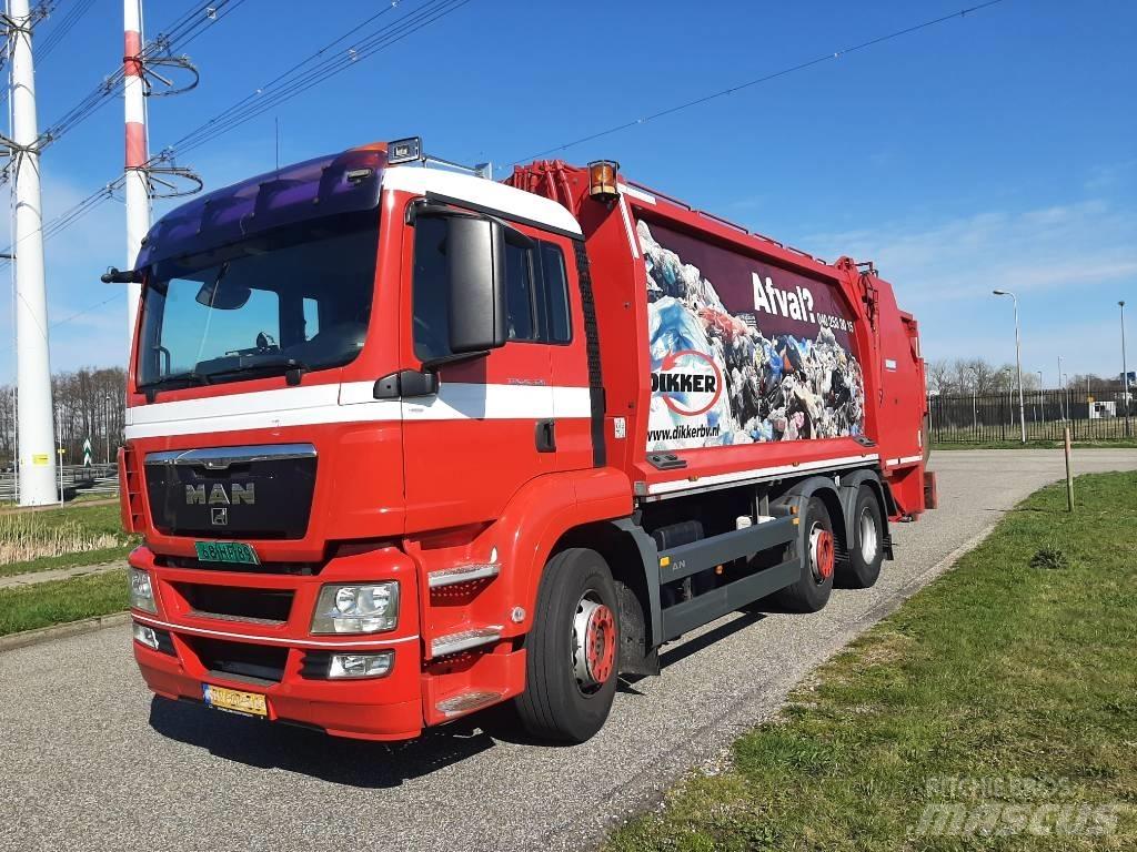 MAN tga 26.320 Camion de deseuri