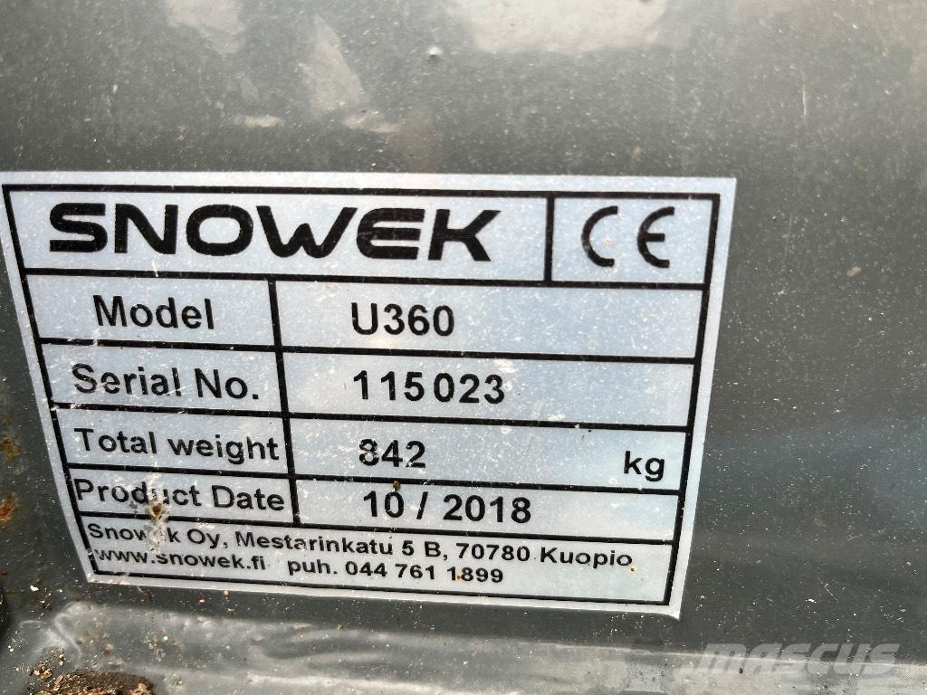 Snowek U360 Lame pentru dezapezire si pluguri
