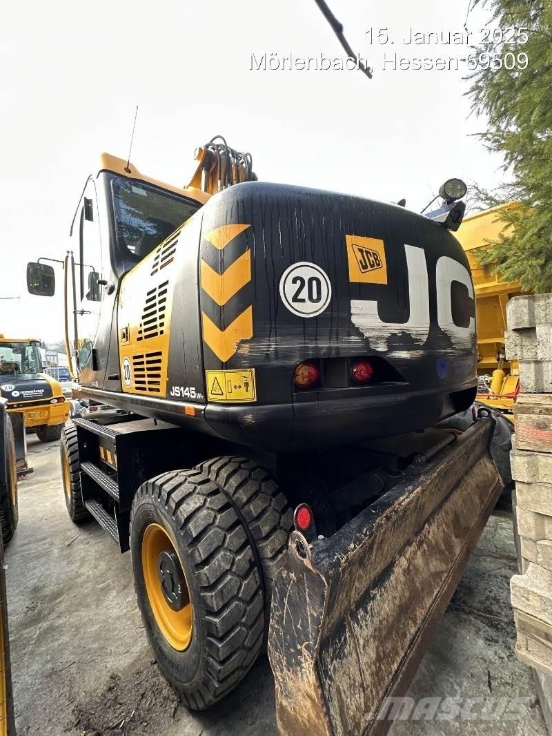 JCB JS145W PLUS Excavatoare cu roti