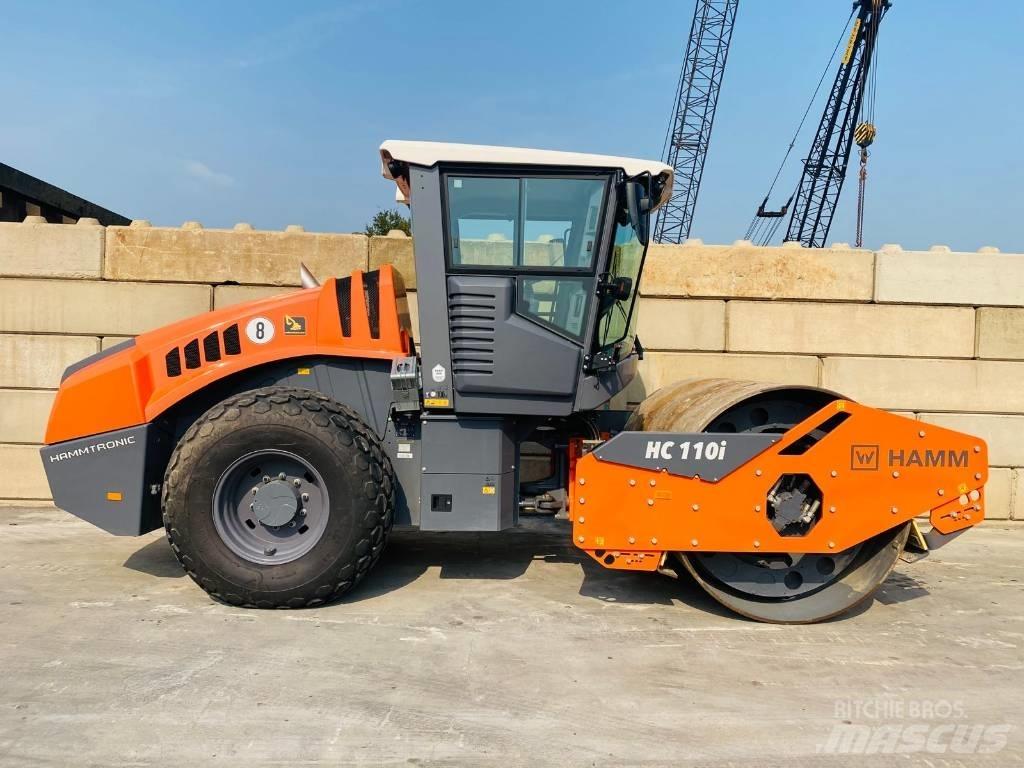 Hamm hc110 i Compactoare monocilindrice