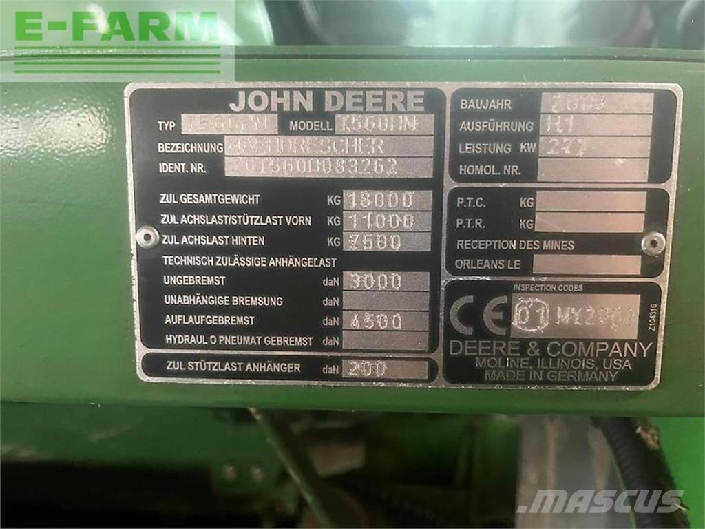 John Deere t560 hm Combine de secerat