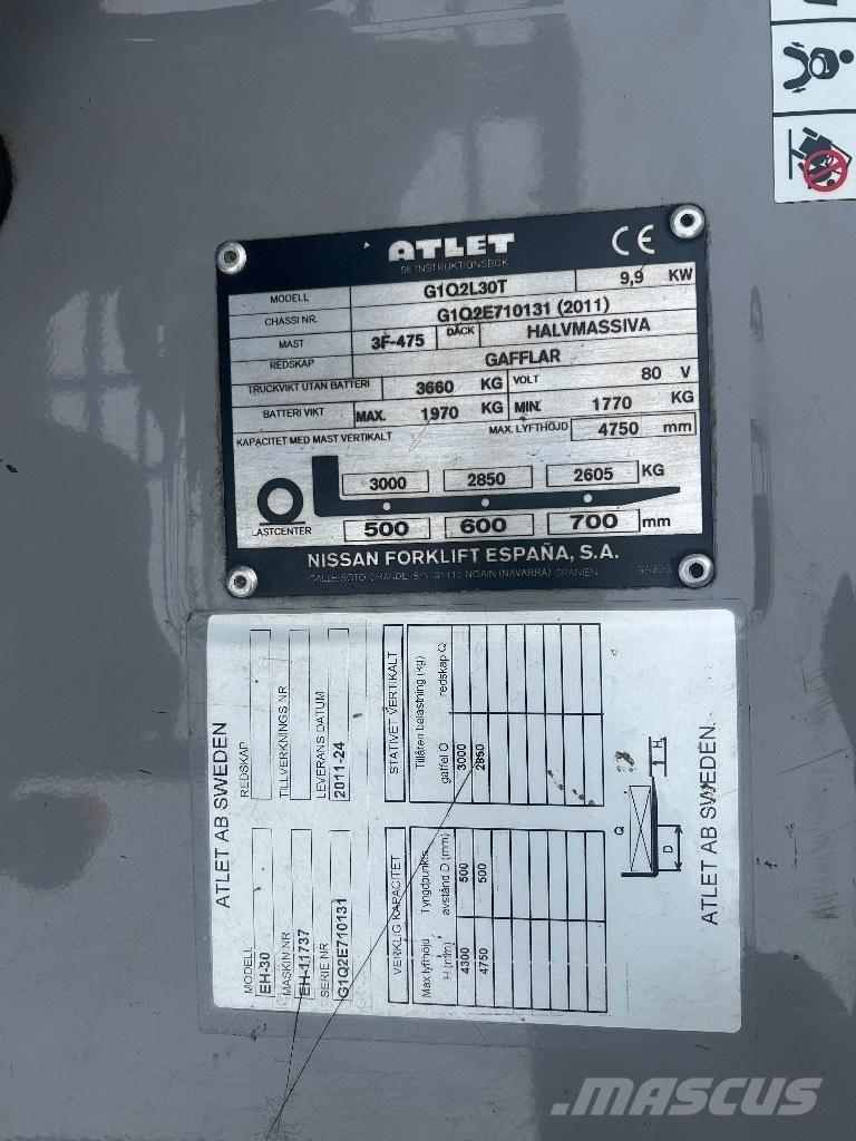 Atlet L30T Stivuitor electric