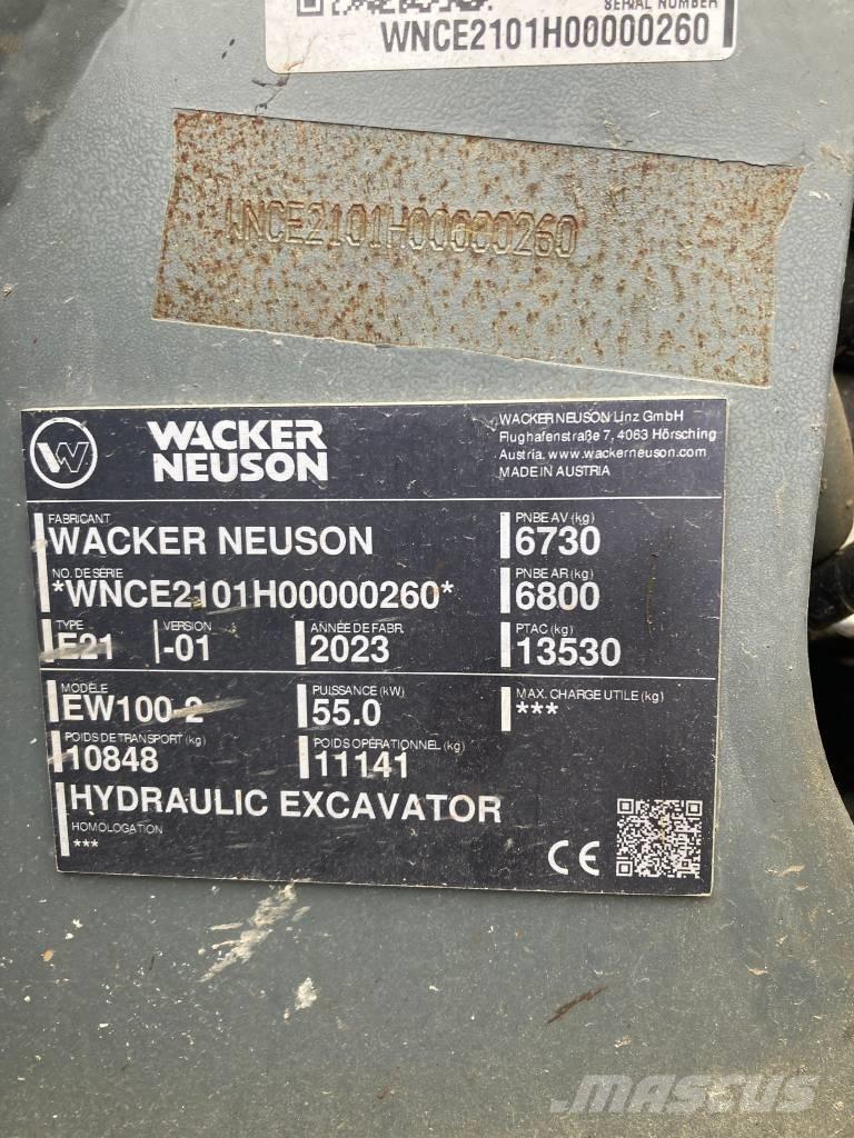 Wacker Neuson EW 100 Excavatoare cu roti
