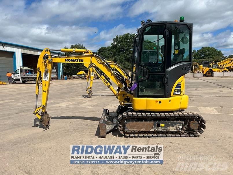 Komatsu PC 26 MR Mini excavatoare < 7t