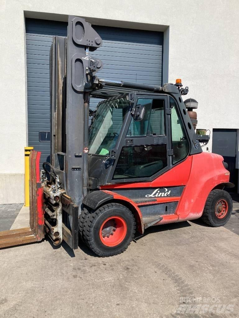 Linde H80D/900/396 Stivuitor diesel