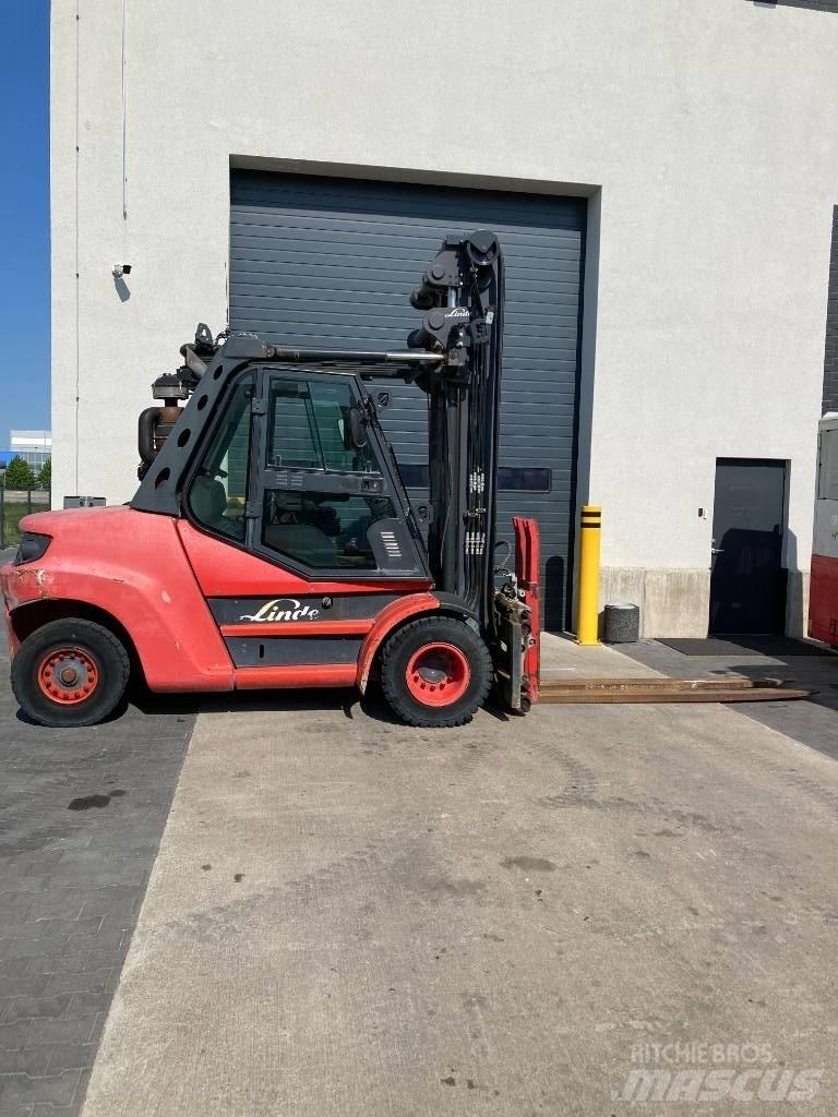 Linde H80D/900/396 Stivuitor diesel