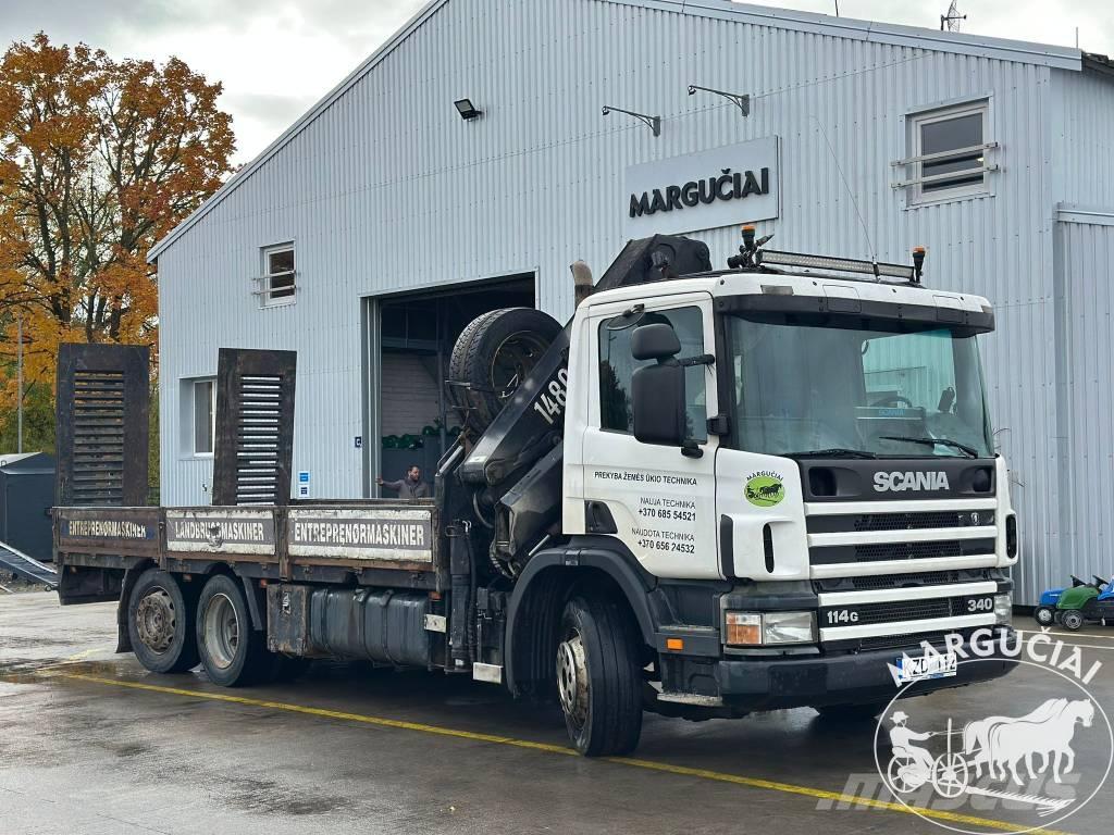 Scania 114G 340 Camioane cu macara
