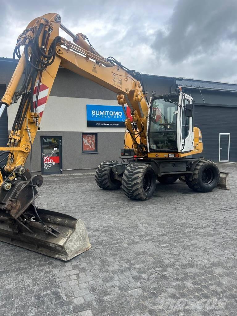 Liebherr 314 Excavatoare cu roti
