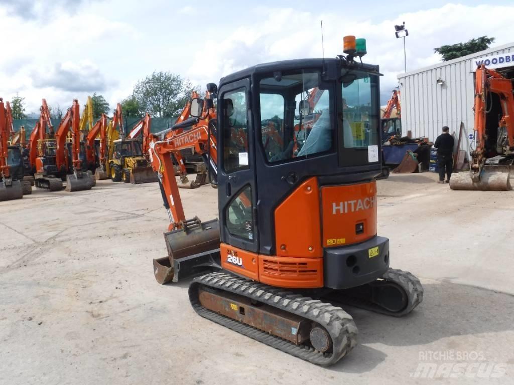 Hitachi ZX 26 U-6 Mini excavatoare < 7t