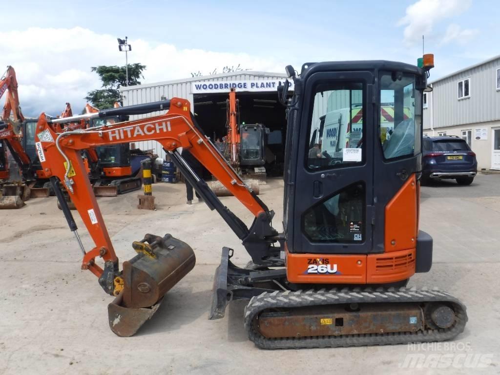 Hitachi ZX 26 U-6 Mini excavatoare < 7t