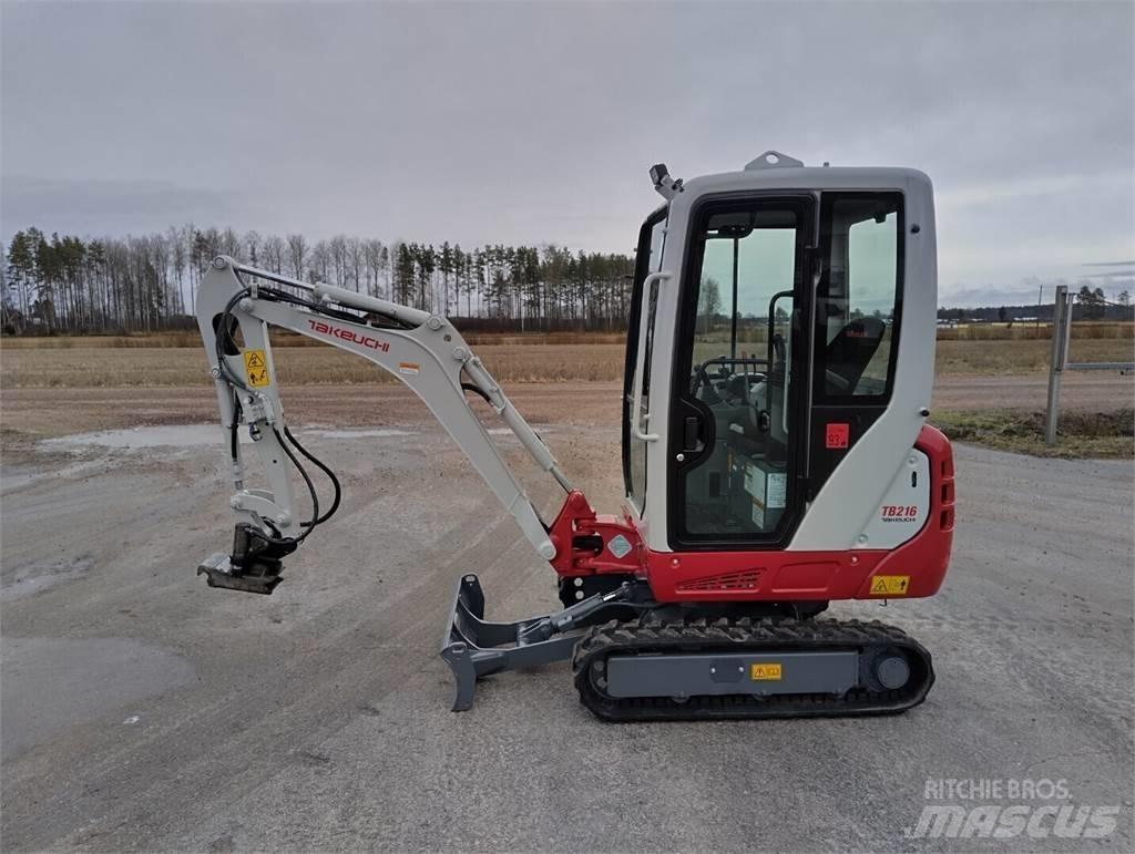 Takeuchi TB 216 Mini excavatoare < 7t