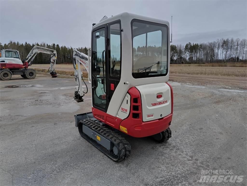 Takeuchi TB 216 Mini excavatoare < 7t