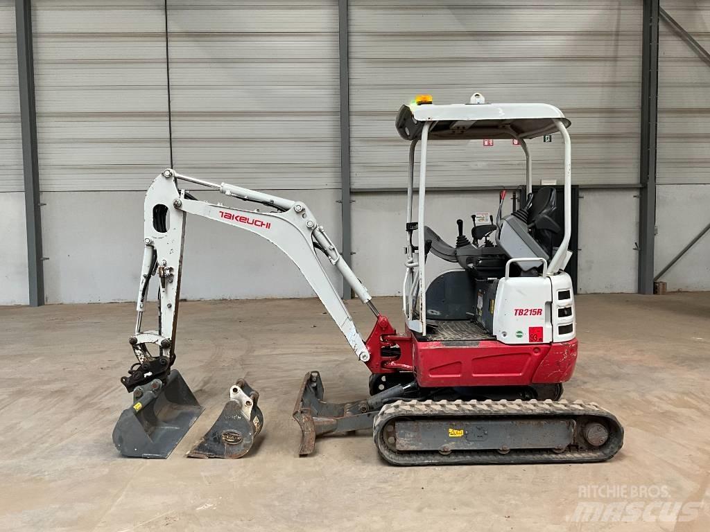 Takeuchi TB 215 R Mini excavatoare < 7t