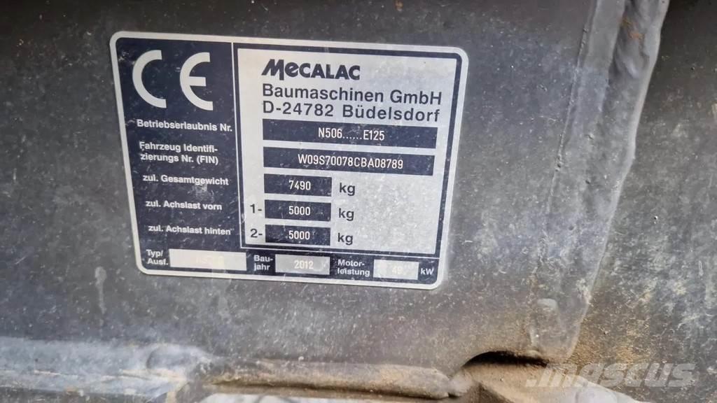 Mecalac AS700 Incarcator pe pneuri