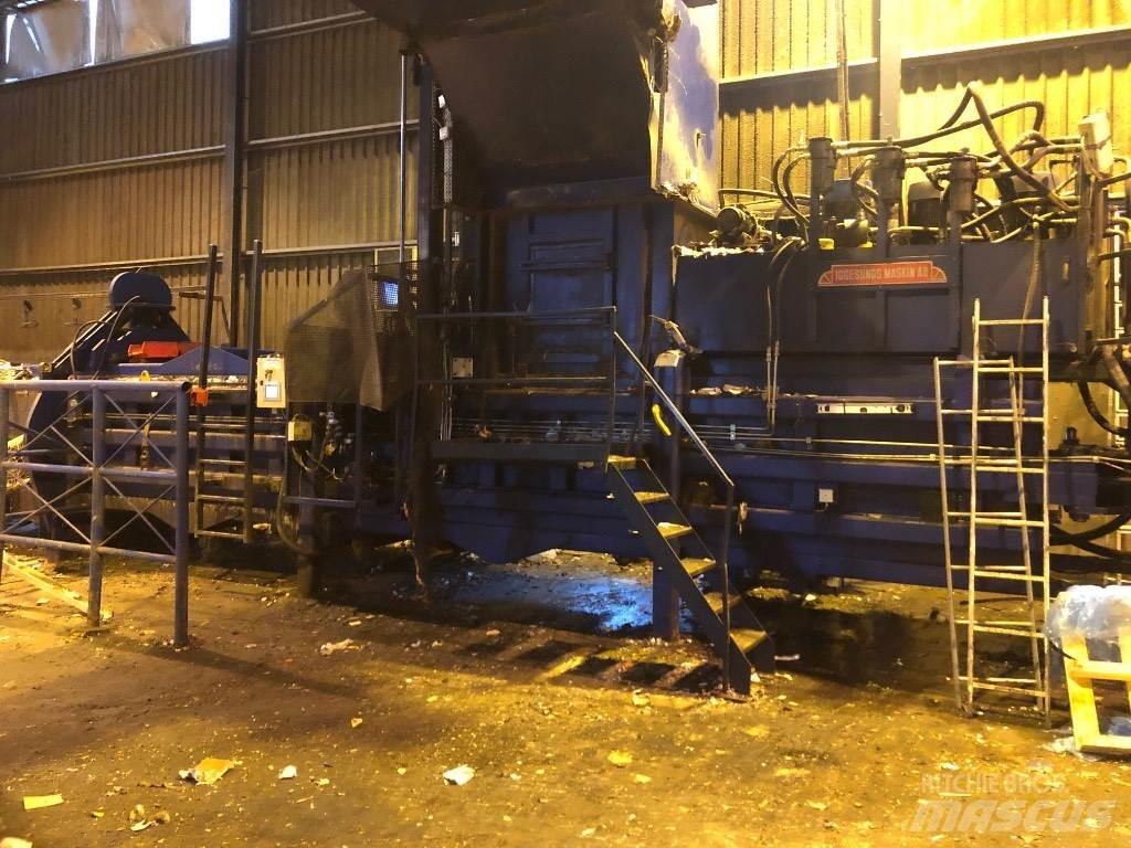 Iggesund Balers Presa de balotat industriala