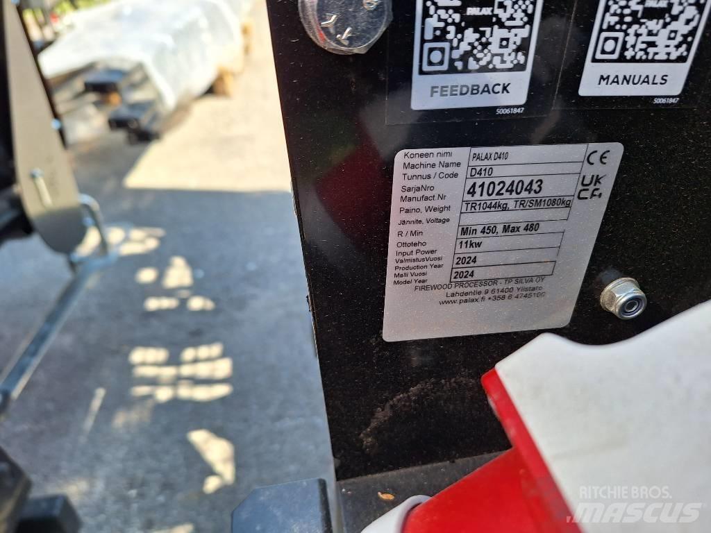 Palax D410 PRO+ Despicatoare si taietoare de lemne