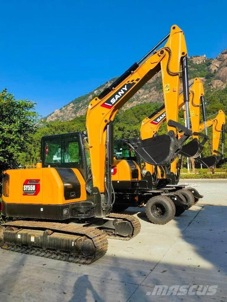 Sany sy55u Mini excavatoare < 7t