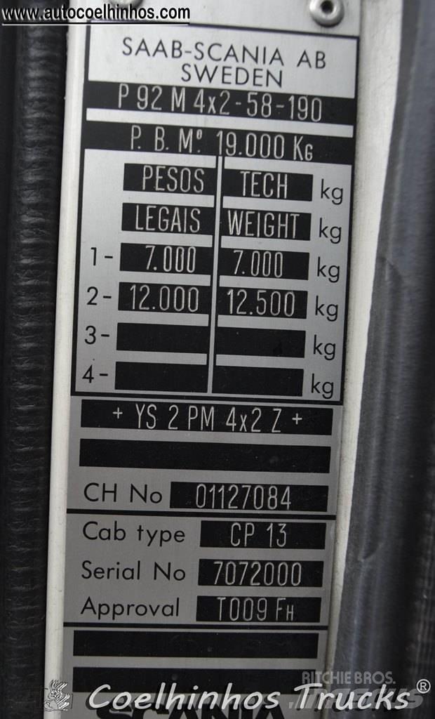 Scania 92 M Camion cu prelata