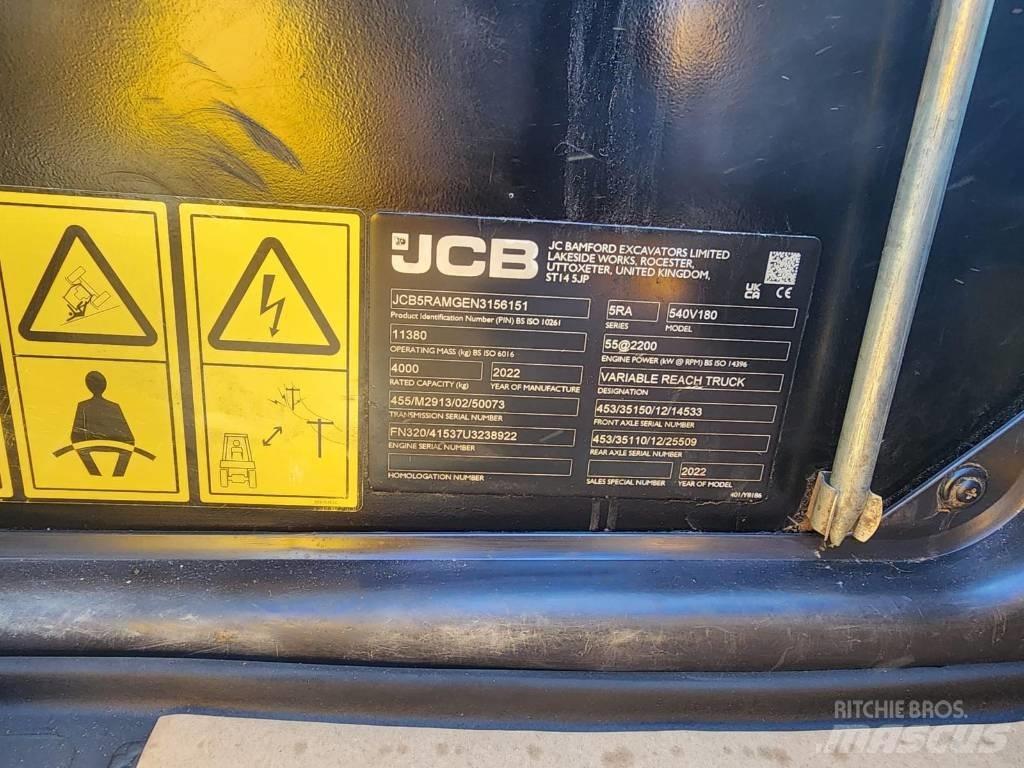JCB 540-180 Stivuitoare telescopice