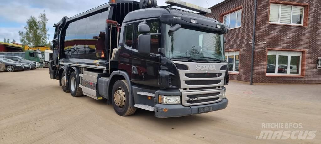 Scania P340 Gas Camion de deseuri